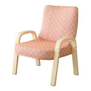 ホームテイスト SKZ 小柄な方にもぴったり! 腰掛高座椅子 棗 ピンク ホームテイスト SKZ 小柄な方にもぴったり! 腰掛高座椅子 棗 ピンク