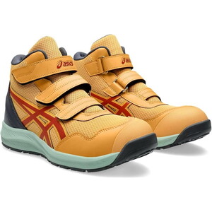アシックス 安全靴 ウィンジョブCP216 タイガーイエロー×スパイスラテ 26.0cm アシックス 安全靴 ウィンジョブCP216 タイガーイエロー×スパイスラテ 26.0cm