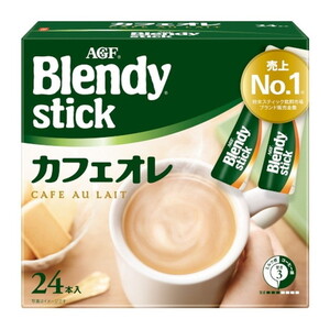 AGF ブレンディ スティック カフェオレ 24本x6 AGF ブレンディ スティック カフェオレ 24本x6