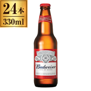 ABインベブジャパン AB バドワイザー 瓶 330ml ×24 ABインベブジャパン AB バドワイザー 瓶 330ml ×24