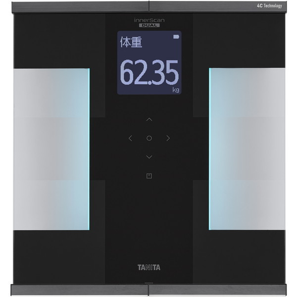 健康管理・計測計 TANITA RD-931L-BK BLACK TANITA RD-931L-BK ブラック インナースキャンデュアル [体組成