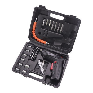 ウィキャン WJ-9240 USB充電式電動ドライバーセット 46P ウィキャン WJ-9240 USB充電式電動ドライバーセット 46P