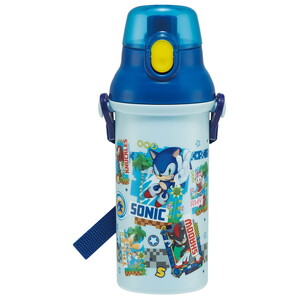 スケーター PSB5SANAG ソニック 子供用 プラスチック 水筒 480ml ワンプッシュ開閉 抗菌 子供に優しい 軽量 抗菌加工 日本製 スケーター PSB5SANAG ソニック 子供用 プラスチック 水筒 480ml ワンプッシュ開閉 抗菌 子供に優しい 軽量 抗菌加工 日本製