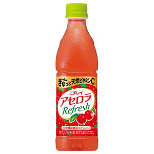 サントリー ニチレイ アセロラリフレッシュ ペット 430ml x24 サントリー ニチレイ アセロラリフレッシュ ペット 430ml x24