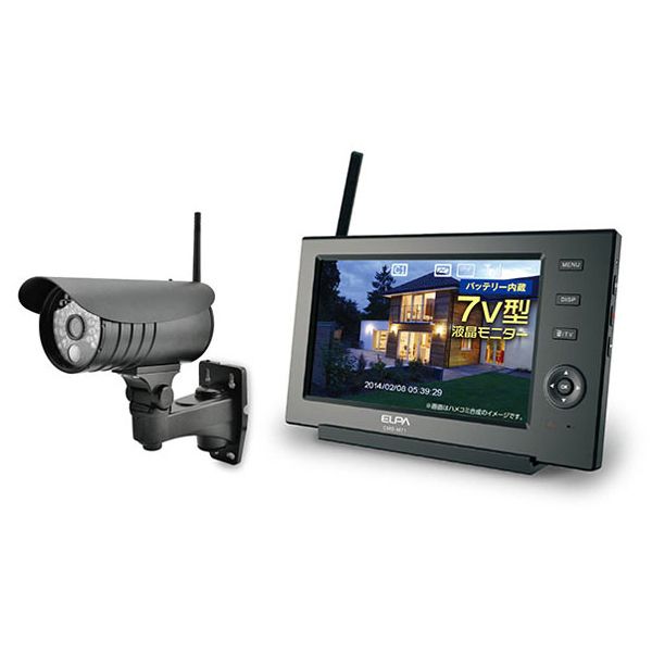 ELPA CMS-7110 [ワイヤレスカメラモニターセット] | 激安の新品・型