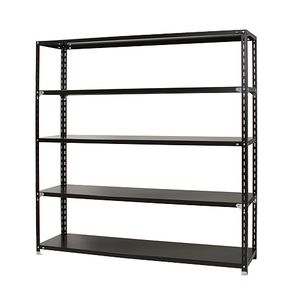 キタジマ 51010604502 スチールラック NC1800-18-5段 ブラック キタジマ 51010604502 スチールラック NC1800-18-5段 ブラック