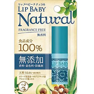ロート製薬 メンソレータム リップベビーナチュラル 無香料 ロート製薬 メンソレータム リップベビーナチュラル 無香料