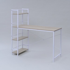 ラック付きデスク ナチュラル ラック付きデスク ナチュラル