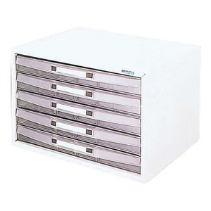 Nakabayashi AL-W5-W アバンテケース A4 横型 5段 シロ Nakabayashi AL-W5-W アバンテケース A4 横型 5段 シロ
