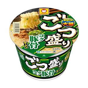 東洋水産 マルちゃん ごつ盛り コク豚骨ラーメン カップ 115g x12 東洋水産 マルちゃん ごつ盛り コク豚骨ラーメン カップ 115g x12