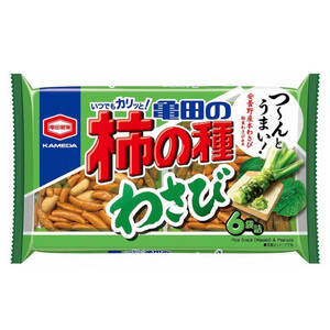 亀田製菓 亀田の柿の種 わさび 164g ×12 亀田製菓 亀田の柿の種 わさび 164g ×12
