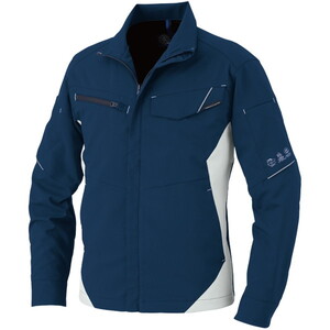 桑和 4220 レディースツータックスラックス Lサイズ ネイビー(1