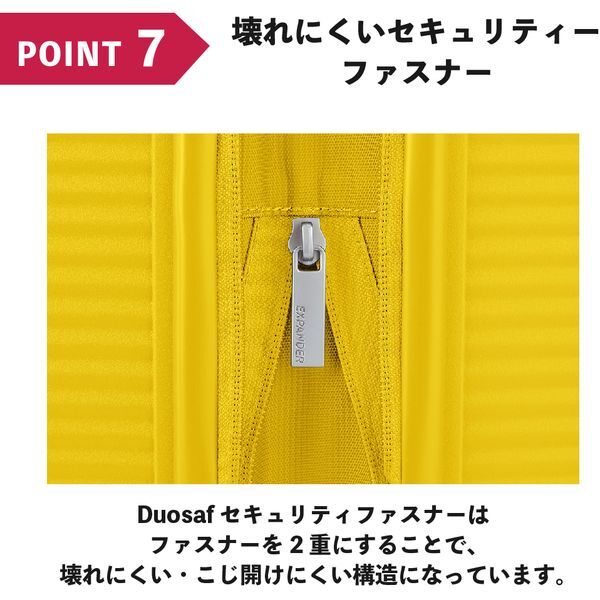 サムソナイト AO8*36038 CURIO SP55 SOLAR YELLOW ソーラーイエロー