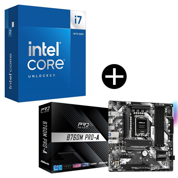 14700k＋マザーボードセット 14700k＋マザーボードセット セット商品（intel + ASRock） Core