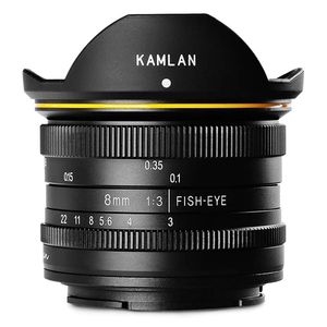 KAMLAN 8mm F3.0 (SonyE) フィッシュアイ [超広角単焦点MFレンズ(ソニーE)]