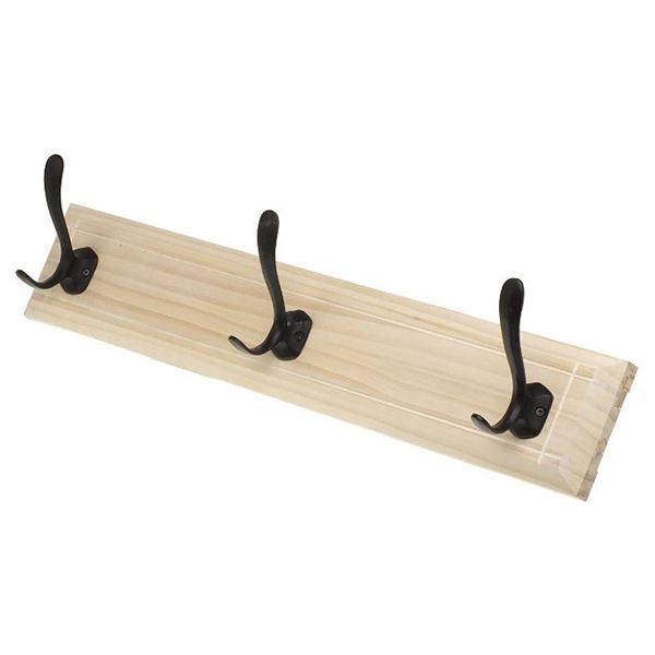 壁掛けロッドラック EASY RAKE for Rod ウェーブフォーム 3段 ブラウン アクアリデオ ライフサーブ 東洋工芸 石こうボード専用フック flint HookJ Wall Hook ホワイト (5