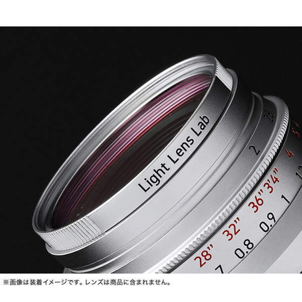 LIGHT LENS LAB L-UVIR E39 (S) シルバー [レンズフィルター (紫外線/赤外線吸収用)]