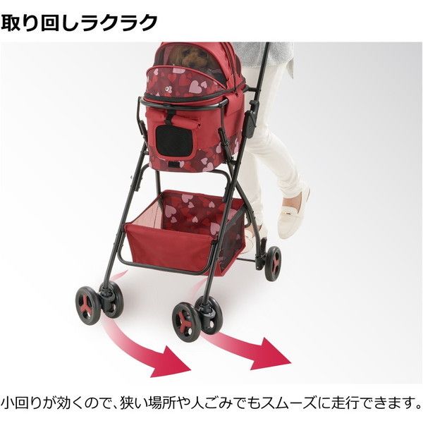 Richellリッチェル ペットカート ミニモ　レッド Richell リッチェル ペットカート ミニモ | 商品種別,ペットアイテム