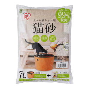 アイリスオーヤマ UNS-7L [上から猫トイレ用猫砂 7L]