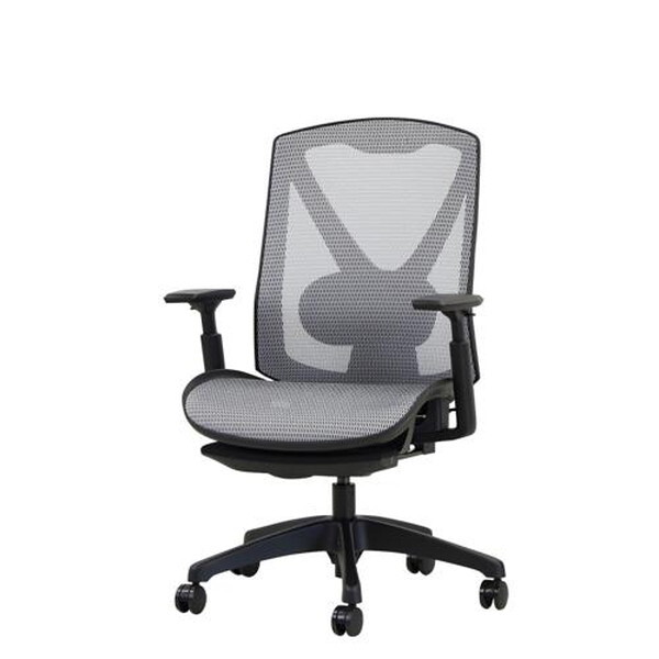 Netforce DF-1-W-WH �z���C�g �_�C�i�~�N�X�t�B�b�g�`�F�A �w�b�h���X�g�Ȃ� �n���K�[�Ȃ�