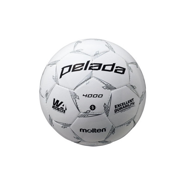 モルテン サッカーボール 5号球 ペレーダ4000 検定球 ホワイト F5L4000-W
