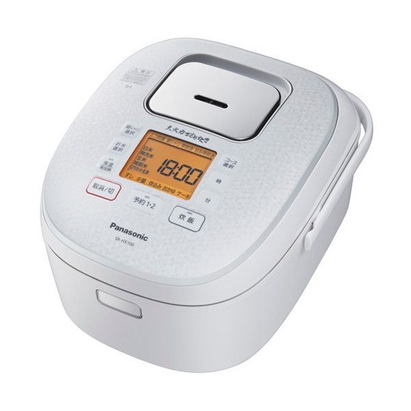 炊飯器・餅つき機 Panasonic SR-MPW100-W WHITE Amazon.co.jp: Panasonic SR-MPW100-W Rice Cooker, Variable