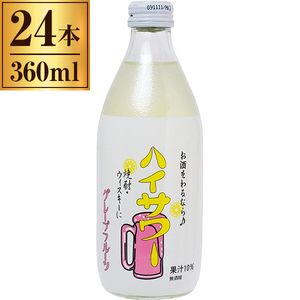 博水社 ハイサワー 青りんご 瓶 360ml ×24 | 激安の新品・型落ち