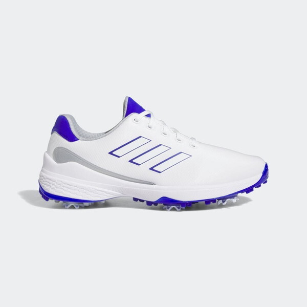 ADIDAS �A�f�B�_�X �S���t�V���[�Y �����Y 2023�N���f�� �\�t�g�X�p�C�N ZG23 LIR48 �z���C�g/�u���[ 27 cm
