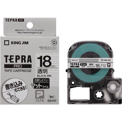 KING JIM SB18T [�e�v��PRO�e�[�v�J�[�g���b�W �}�b�g���x�� ���� ������ 18mm��]