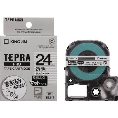 KING JIM SB24T [�e�v��PRO�e�[�v�J�[�g���b�W �}�b�g���x�� ���� ������ 24mm��]