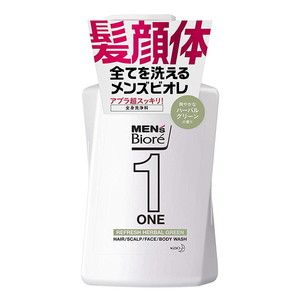 花王 MビオレワンAIOグリーン 本体480 ml