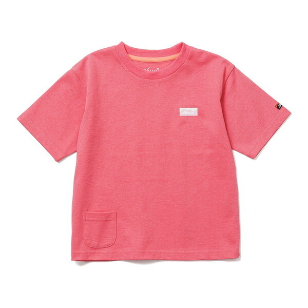 NANGA �i���K ECO HYBRID MINI BOX LOGO KIDS TEE S.PNK 120cm N2504-6M533A N0004578 [�L�b�YT�V���c]