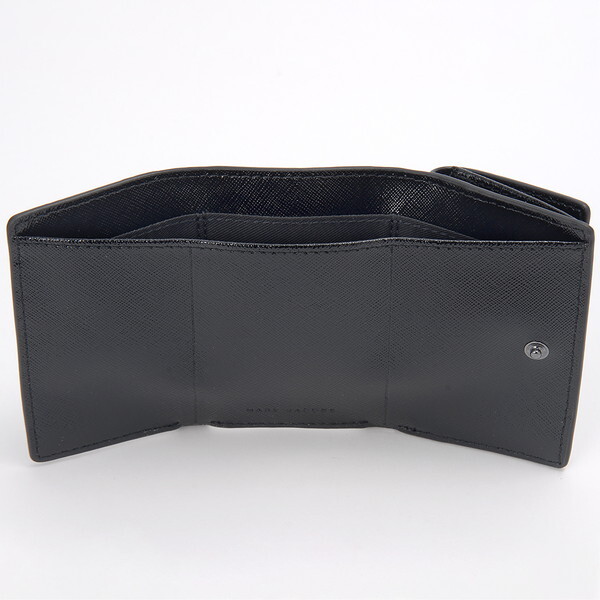 MARC JACOBS マークジェイコブス 三つ折り財布 ブラック 2F3SMP049S07