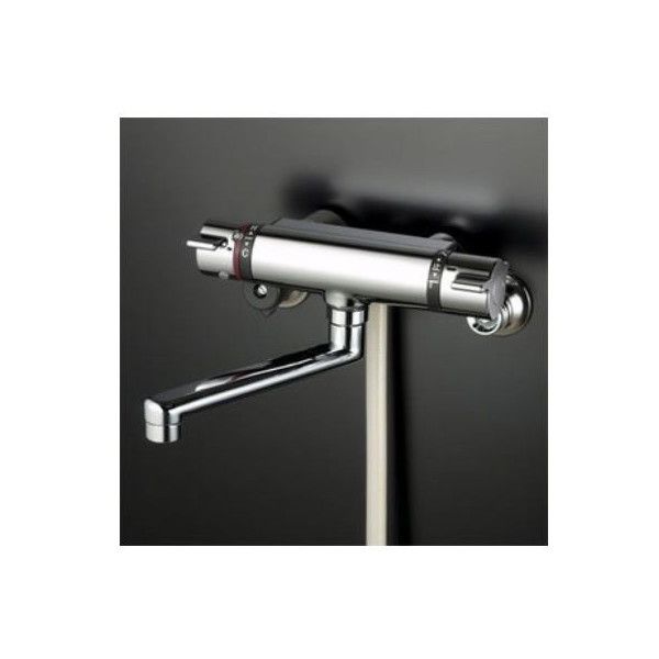 KVKサーモシャワー KF800W 4個 サーモスタット式シャワー（寒冷地用）：KF800W｜浴室用水栓：壁