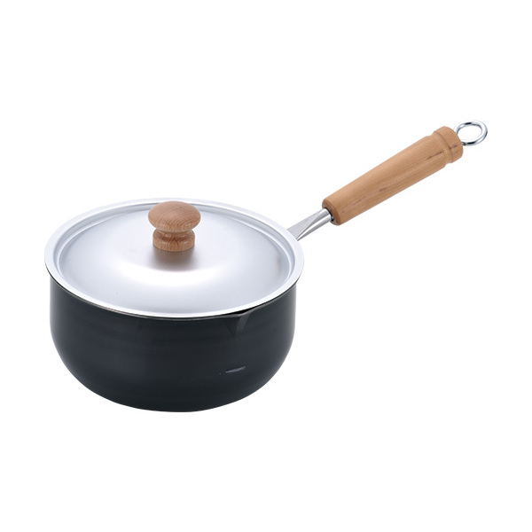 IHミニ揚げ鍋片手 16cm フタ付