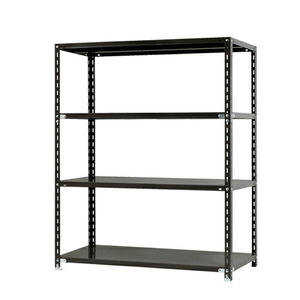 キタジマ 51010502402 スチールラック NC1200-15-4段 ブラック