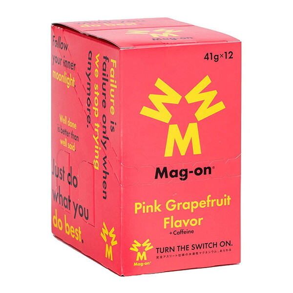 Mag-on マグオン Mag-onエナジージェル ピンクグレープフルーツ 12個入