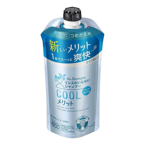 花王 メリット リンスのいらないシャンプー クールタイプ 340ml