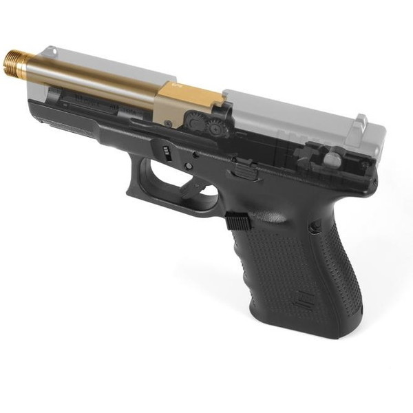 LayLax G19 ノンリコイル 2WAYアウターバレルNEO シルバー Gen3/4対応