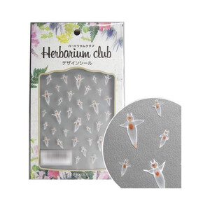 イングカワモト ハーバリウムクラブ ハーバリウムシール クリオネ (両面印刷) HR-CLI-101
