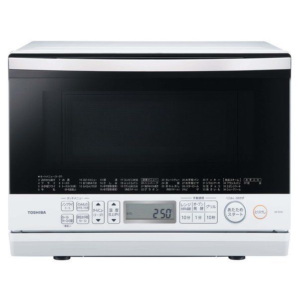 東芝 ER-TD70-W ホワイト 石窯ドーム [スチームオーブンレンジ (26L 