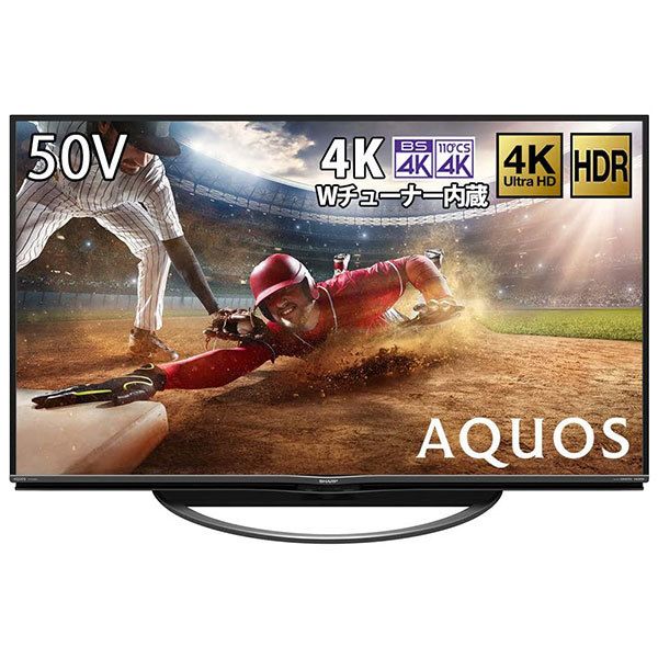 SHARP 4T-C50AN1 AQUOS [50V型 地上・BS・CSデジタル 4K内蔵 液晶