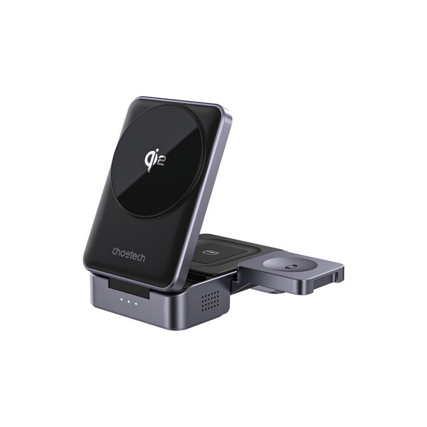 CHOETECH(`GebN) sp220041-C09 ubN T637-F [3-in-1 ܂肽ݎX^h (Qi2CX[dΉ)]