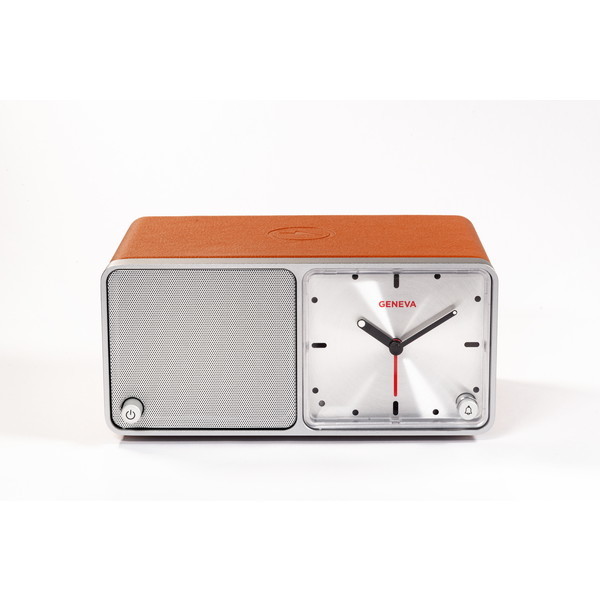 GTE-WH ホワイト Time [クロック付きBluetoothスピーカー] GENEVA TIME(ジェネバタイム) | クロック付きBluetooth