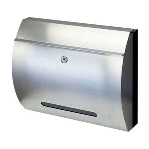 壁掛けポスト Luccaグレージュ/ホワイト木目・WM-001 壁掛けポスト Luccaグレージュ⁄ホワイト木目・WM-001送料