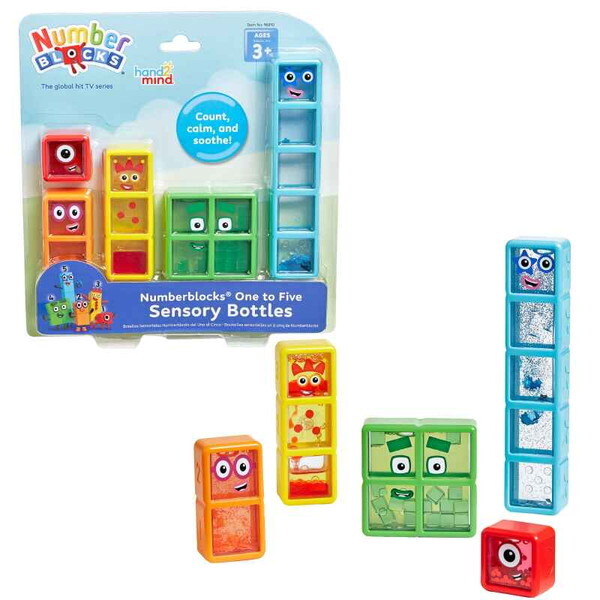 のっひー（プロフ読んでね　804040 Learning Resources 96090 Numberblocks One to Five Sensory Bottles