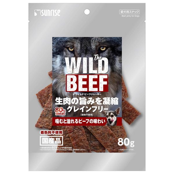 �}���J�� The WILD BEEF JERKY 80g
