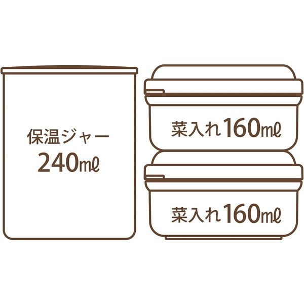 スケーター 抗菌 保温弁当箱 ランチジャー ねこっと 560ml KCLJC6AG 激安の新品・型落ち・アウトレット 家電 通販 XPRICE  エクスプライス (旧 PREMOA プレモア)