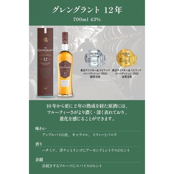 グレングラント 12年 700ml | 激安の新品・型落ち・アウトレット 家電