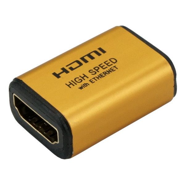 エクスプライス　ゴールド　[HDMI中継アダプタ]　プレモア)　ホーリック　(旧　家電　通販　HDMIF-027GD　PREMOA　激安の新品・型落ち・アウトレット　XPRICE